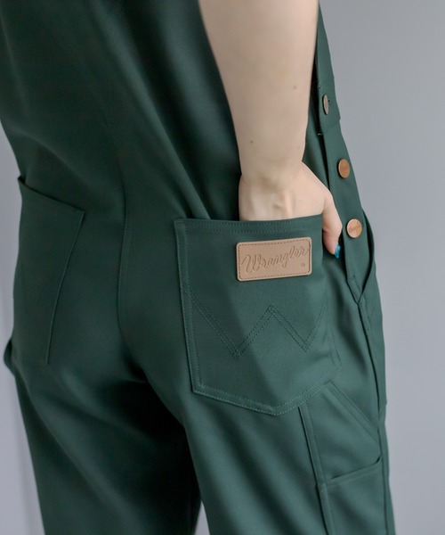 mystic（ミスティック）の「Wrangler ランチャーサロペット（サロペット/オーバーオール・レディース・ブラック/グリーン・S）」の14枚目の写真