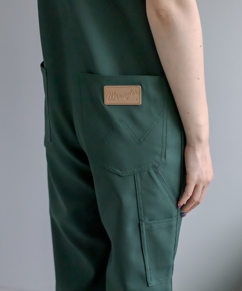 mystic（ミスティック）の「Wrangler ランチャーサロペット（サロペット/オーバーオール・レディース・ブラック/グリーン・S）」の12枚目の写真