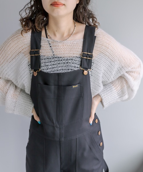 mystic（ミスティック）の「Wrangler ランチャーサロペット（サロペット/オーバーオール・レディース・ブラック/グリーン・S）」の11枚目の写真