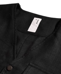 benine9（ビーナイン）の「benine 9 デニムライクベスト（ベスト