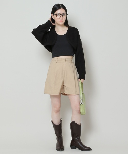 ALAND（エーランド）の「3.3 Field Trip／BOLERO KNITカーディガン　2164227（カーディガン/ボレロ・レディース・ブラック/パープル/レッド/ホワイト・FREE）」の19枚目の写真