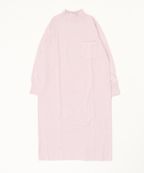 Goodwear(Since1983)(グッドウェア)の「【MADE IN USA】L/S MOCK ONEPIECE LONG SEASON COLOR / ロングスリーブ モックネックワンピース ロング シーズンカラー(ワンピース・レディース・ボルドー/ダークブラウン/ライラック/ライトブラウン/ブラック系その他・MEDIUM)」の8枚目の写真