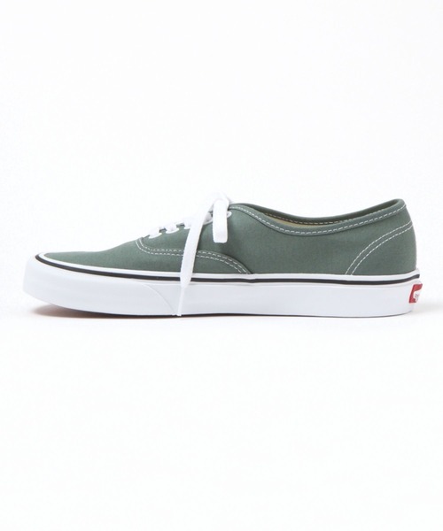 VANS（バンズ）の「【MENS】VANS／AUTHENTIC 2162024（スニーカー・メンズ・グリーン/ホワイト・MEDIUM/SMALL）」の3枚目の写真