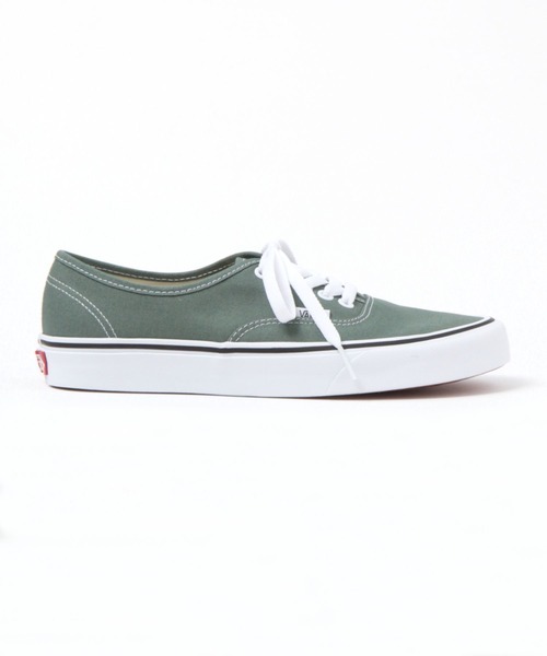 VANS（バンズ）の「【MENS】VANS／AUTHENTIC 2162024（スニーカー・メンズ・グリーン/ホワイト・MEDIUM/SMALL）」の4枚目の写真