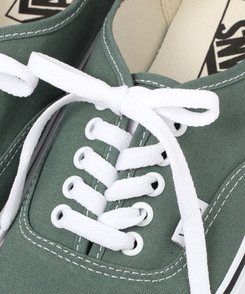 VANS（バンズ）の「【MENS】VANS／AUTHENTIC 2162024（スニーカー・メンズ・グリーン/ホワイト・MEDIUM/SMALL）」の8枚目の写真