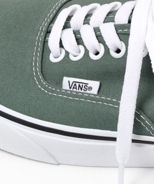 VANS（バンズ）の「【MENS】VANS／AUTHENTIC 2162024（スニーカー・メンズ・グリーン/ホワイト・MEDIUM/SMALL）」の9枚目の写真