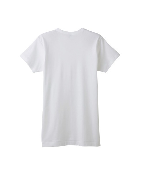 GUNZE（グンゼ）の「快適工房/カイテキコウボウ 半袖インナー 綿100% Vネック（インナーウェア/肌着・メンズ・ホワイト・X-LARGE/SMALL/LARGE/MEDIUM）」の2枚目の写真