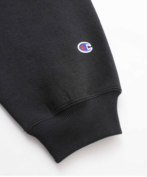 Champion（チャンピオン）の「X-girl × Champion REVERSE WEAVE HOODIE（パーカー・レディース・ブラック/ホワイト/グリーン・S/M）」の10枚目の写真