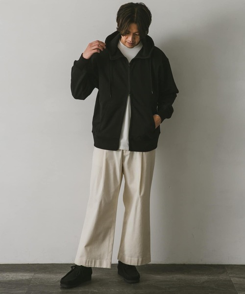 URBAN RESEARCH DOORS◆パーカー/M/--/WHT URBAN RESEARCH DOORS（アーバンリサーチドアーズ）の