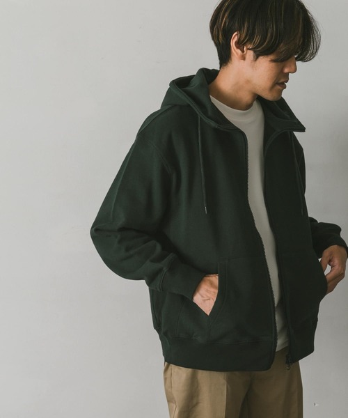 anフーディ パーカー URBAN RESEARCH DOORS（アーバンリサーチドアーズ）の「裏毛 ZIP