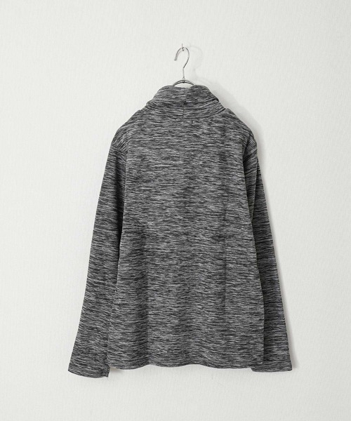ZIP FIVE(ジップファイブ)の「カチオン染めマイクロフリース タートルネック長袖Tシャツ(Tシャツ/カットソー・メンズ・チャコール/ネイビー/カーキ/ワイン・X-LARGE/LARGE/MEDIUM)」の8枚目の写真