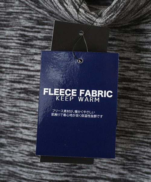 ZIP FIVE(ジップファイブ)の「カチオン染めマイクロフリース タートルネック長袖Tシャツ(Tシャツ/カットソー・メンズ・チャコール/ネイビー/カーキ/ワイン・X-LARGE/LARGE/MEDIUM)」の15枚目の写真