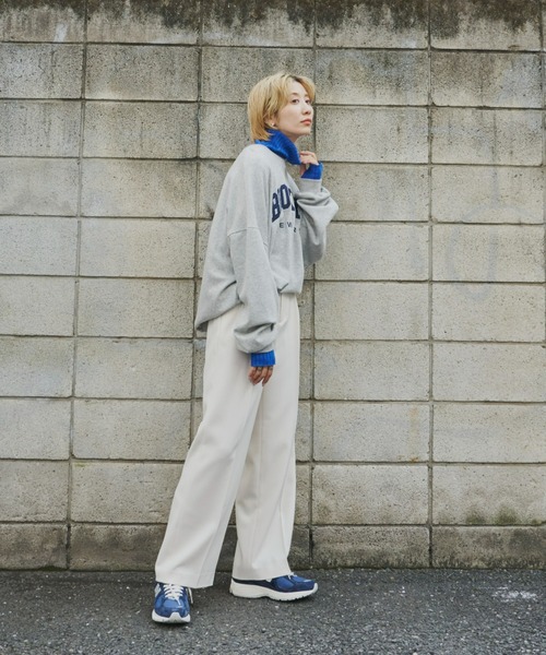 【セール】タックワイドパンツ（スラックス）｜Auntie Rosa Holiday（アンティローザホリデー）