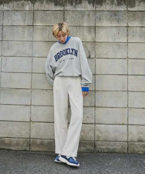 【セール】タックワイドパンツ（スラックス）｜Auntie Rosa Holiday（アンティローザホリデー）