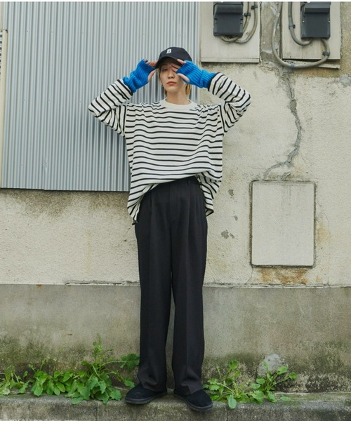 【セール】タックワイドパンツ（スラックス）｜Auntie Rosa Holiday（アンティローザホリデー）