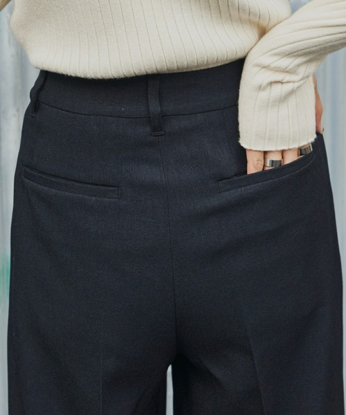 【セール】タックワイドパンツ（スラックス）｜Auntie Rosa Holiday（アンティローザホリデー）