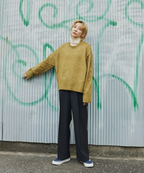 【セール】タックワイドパンツ（スラックス）｜Auntie Rosa Holiday（アンティローザホリデー）