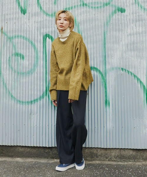 【セール】タックワイドパンツ（スラックス）｜Auntie Rosa Holiday（アンティローザホリデー）