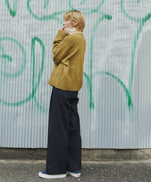 【セール】タックワイドパンツ（スラックス）｜Auntie Rosa Holiday（アンティローザホリデー）