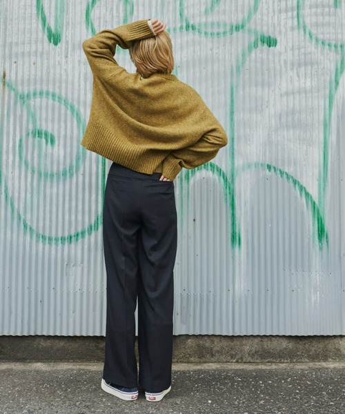 【セール】タックワイドパンツ（スラックス）｜Auntie Rosa Holiday（アンティローザホリデー）