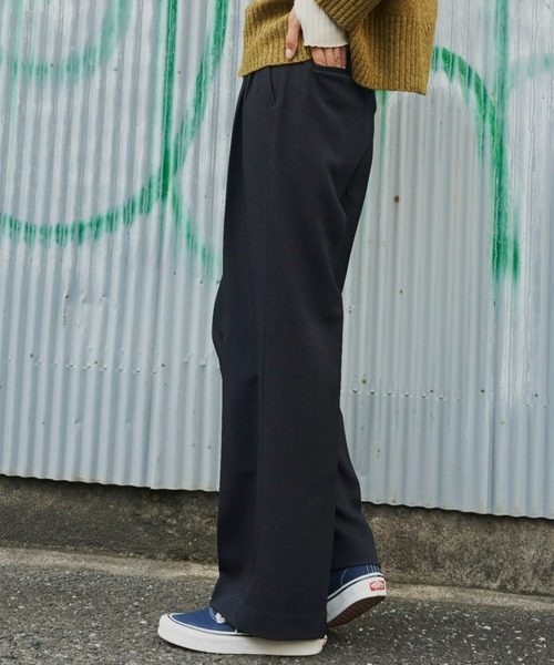 【セール】タックワイドパンツ（スラックス）｜Auntie Rosa Holiday（アンティローザホリデー）