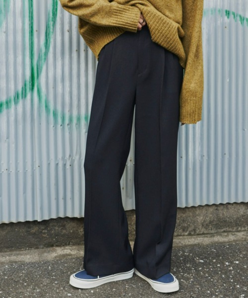 【セール】タックワイドパンツ（スラックス）｜Auntie Rosa Holiday（アンティローザホリデー）