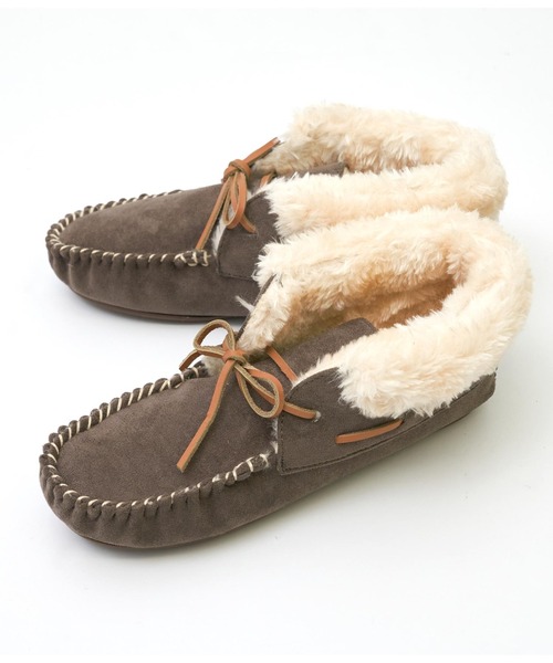 anap mimpi（アナップミンピ）の「配色ステッチファーモカシンシューズ（モカシン/デッキシューズ・レディース・ターコイズブルー/グレイッシュベージュ/オレンジ/ダークグレー・S/M/LL/L）」の14枚目の写真