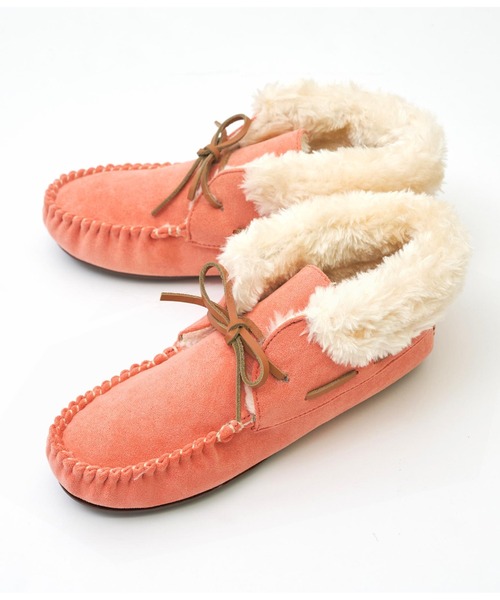 anap mimpi（アナップミンピ）の「配色ステッチファーモカシンシューズ（モカシン/デッキシューズ・レディース・ターコイズブルー/グレイッシュベージュ/オレンジ/ダークグレー・S/M/LL/L）」の17枚目の写真