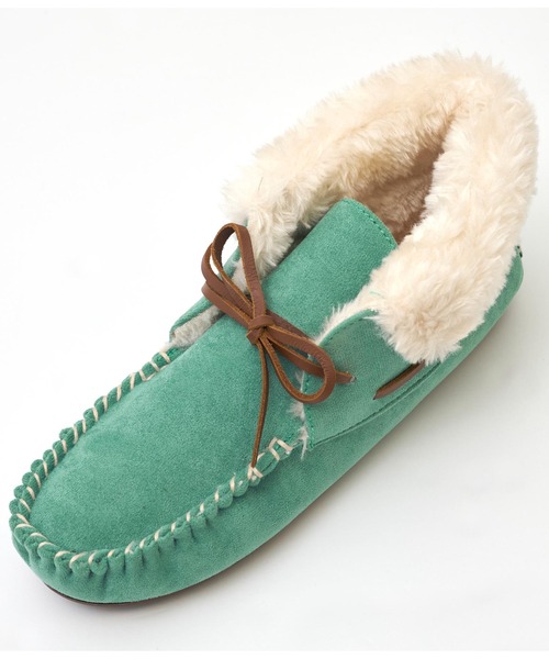 anap mimpi（アナップミンピ）の「配色ステッチファーモカシンシューズ（モカシン/デッキシューズ・レディース・ターコイズブルー/グレイッシュベージュ/オレンジ/ダークグレー・S/M/LL/L）」の18枚目の写真