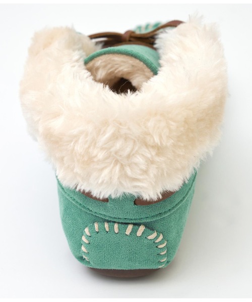 anap mimpi（アナップミンピ）の「配色ステッチファーモカシンシューズ（モカシン/デッキシューズ・レディース・ターコイズブルー/グレイッシュベージュ/オレンジ/ダークグレー・S/M/LL/L）」の19枚目の写真