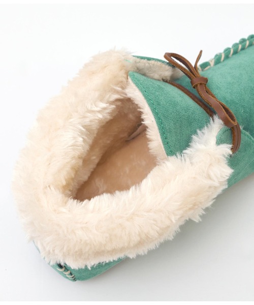 anap mimpi（アナップミンピ）の「配色ステッチファーモカシンシューズ（モカシン/デッキシューズ・レディース・ターコイズブルー/グレイッシュベージュ/オレンジ/ダークグレー・S/M/LL/L）」の20枚目の写真