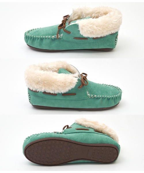 anap mimpi（アナップミンピ）の「配色ステッチファーモカシンシューズ（モカシン/デッキシューズ・レディース・ターコイズブルー/グレイッシュベージュ/オレンジ/ダークグレー・S/M/LL/L）」の21枚目の写真