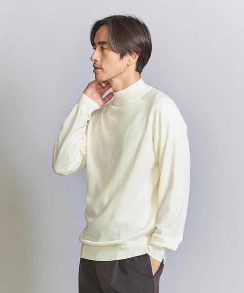 BEAUTY&YOUTH UNITED ARROWS（ビューティアンドユースユナイテッドアローズ）の「ウール ハイゲージ タートル ニット