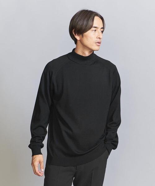 BEAUTY&YOUTH UNITED ARROWS(ビューティーアンドユースユナイテッドアローズ)の「ウール ハイゲージ タートル ニット(ニット/セーター・メンズ・コバルトブルー/ホワイト/ブラック・S/M/L/XL)」の12枚目の写真