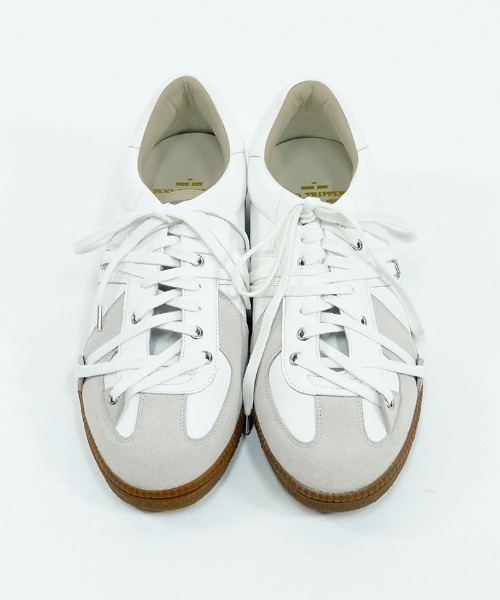EGO TRIPPING(エゴトリッピング)の「mko10915-GERMAN TRAINER Lether スニーカー(スニーカー・メンズ・ブラック/ホワイト・8/9/10)」の8枚目の写真