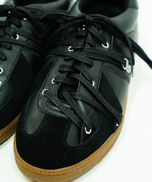 EGO TRIPPING(エゴトリッピング)の「mko10915-GERMAN TRAINER Lether スニーカー(スニーカー・メンズ・ブラック/ホワイト・8/9/10)」の18枚目の写真