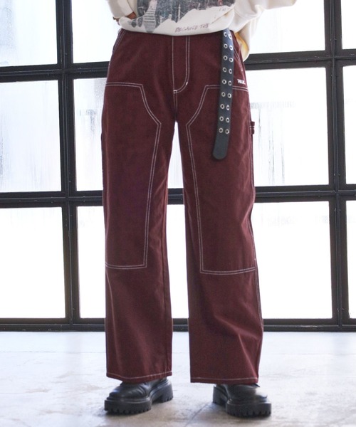 PBLIM（ページボーイリム）の「PAGEBOYLIM/ペインターパンツ（その他パンツ・メンズ・ブラック/ネイビー/レッド・MEDIUM/LARGE）」の15枚目の写真