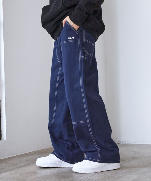 PBLIM（ページボーイリム）の「PAGEBOYLIM/ペインターパンツ（その他パンツ・メンズ・ブラック/ネイビー/レッド・MEDIUM/LARGE）」の16枚目の写真
