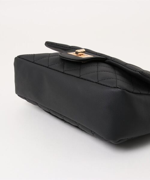 prose verse（プロズヴェール）の「2wayキルティングショルダーバッグ（ショルダーバッグ・レディース・アイボリー/ブラック/ベージュ/ピンク/ブラック系その他/ブルー系その他・ﾌﾘ-）」の7枚目の写真