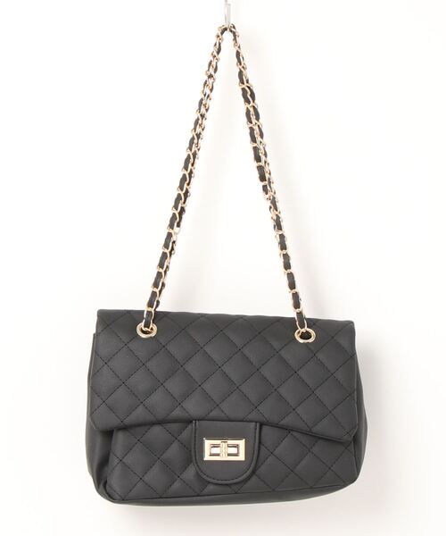 prose verse（プロズヴェール）の「2wayキルティングショルダーバッグ（ショルダーバッグ・レディース・アイボリー/ブラック/ベージュ/ピンク/ブラック系その他/ブルー系その他・ﾌﾘ-）」の21枚目の写真