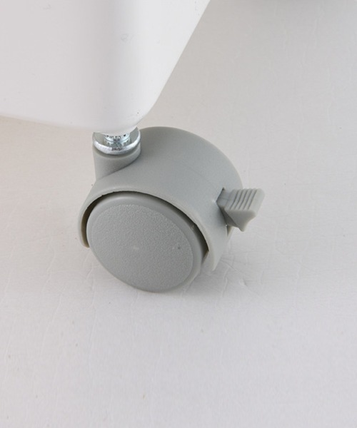 aimoha(アイモハ)の「キャスター付きスリム収納ケース 隙間収納ボックス(収納グッズ・レディース・ホワイト・FREE)」の5枚目の写真