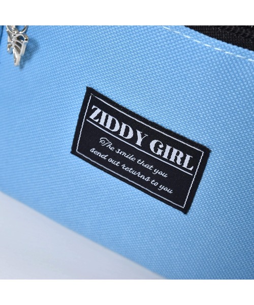 ZIDDY（ジディ）の「ZIDDY/バタフライチャームポケット付きウエストポーチ（ボディバッグ/ウエストポーチ・キッズ・ブラック/ブルー・ONESIZE）」の10枚目の写真