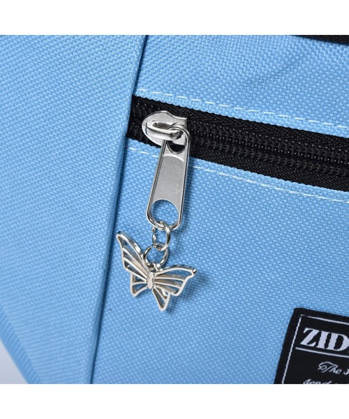 ZIDDY（ジディ）の「ZIDDY/バタフライチャームポケット付きウエストポーチ（ボディバッグ/ウエストポーチ・キッズ・ブラック/ブルー・ONESIZE）」の12枚目の写真