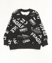 MM6 Maison Margiela | MM6 Maison Margiela(メゾン マルジェラ)Kids & Junior 総柄プリントプルオーバースウェット(スウェット)