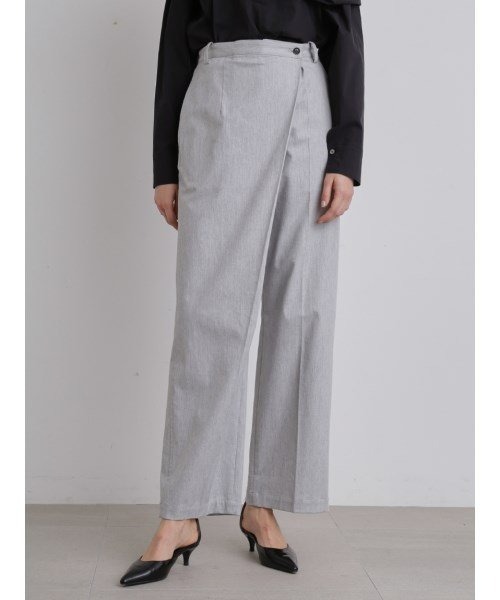 styling/(スタイリング)の「ハカマチノパンツ(チノパンツ・レディース・ブラック/グレー/ベージュ・0/1)」の6枚目の写真
