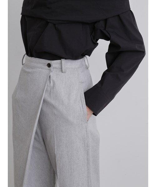 styling/(スタイリング)の「ハカマチノパンツ(チノパンツ・レディース・ブラック/グレー/ベージュ・0/1)」の9枚目の写真