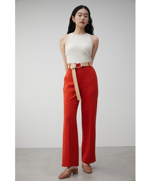 AZUL by moussy（アズールバイマウジー）の「DEFORMATION BUCKLE BELT/でフォーメーションバックルベルト（ベルト・レディース・ライトベージュ/ブラック・FREE）」の11枚目の写真