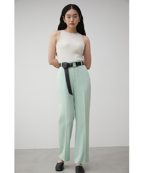 AZUL by moussy（アズールバイマウジー）の「DEFORMATION BUCKLE BELT/でフォーメーションバックルベルト（ベルト・レディース・ライトベージュ/ブラック・FREE）」の13枚目の写真
