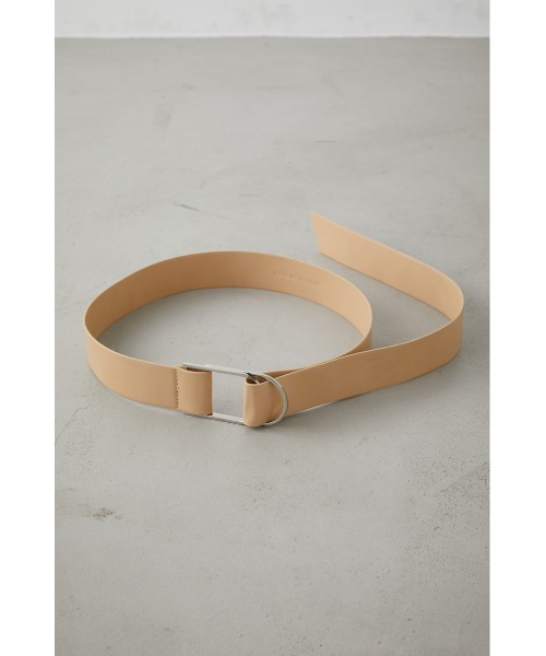 AZUL by moussy（アズールバイマウジー）の「DEFORMATION BUCKLE BELT/でフォーメーションバックルベルト（ベルト・レディース・ライトベージュ/ブラック・FREE）」の16枚目の写真