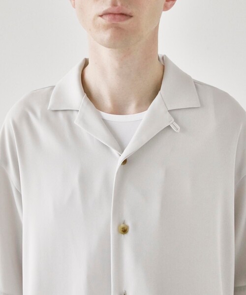 CITY TOKYO（シティトウキョウ）の「CHILL OUTストレッチシャツ（シャツ/ブラウス・メンズ・グレー/ブラック/ホワイト・1/2/3）」の10枚目の写真